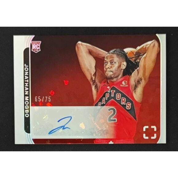 2024 25 Panini Jonathan Mogbo Photogenic Auto /75 - Picture 1 of 2